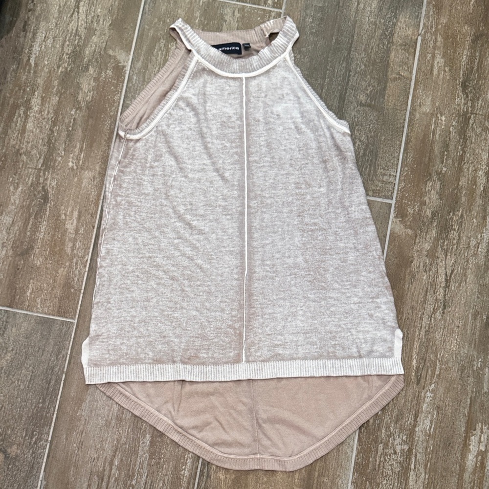 525 America Taupe Sleeveless Tank Top